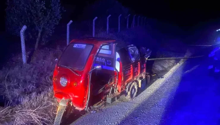 Manisa’da 3 Tekerlekli Motosiklet Kazasında Bir Kişi Hayatını Kaybetti